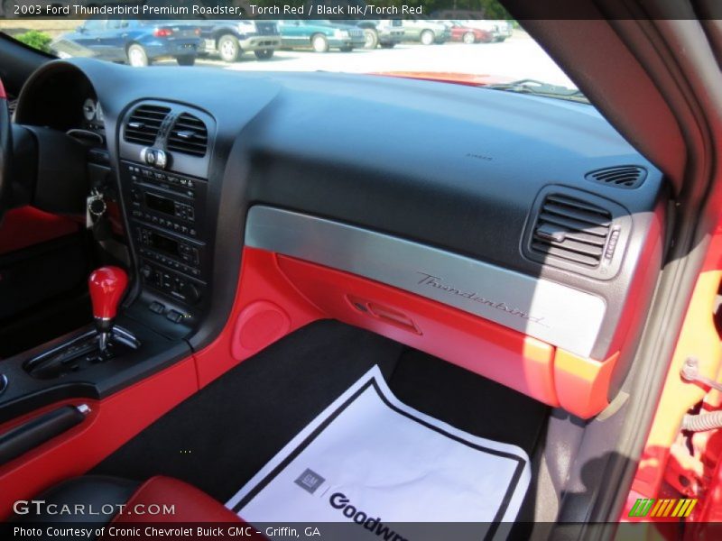 Torch Red / Black Ink/Torch Red 2003 Ford Thunderbird Premium Roadster