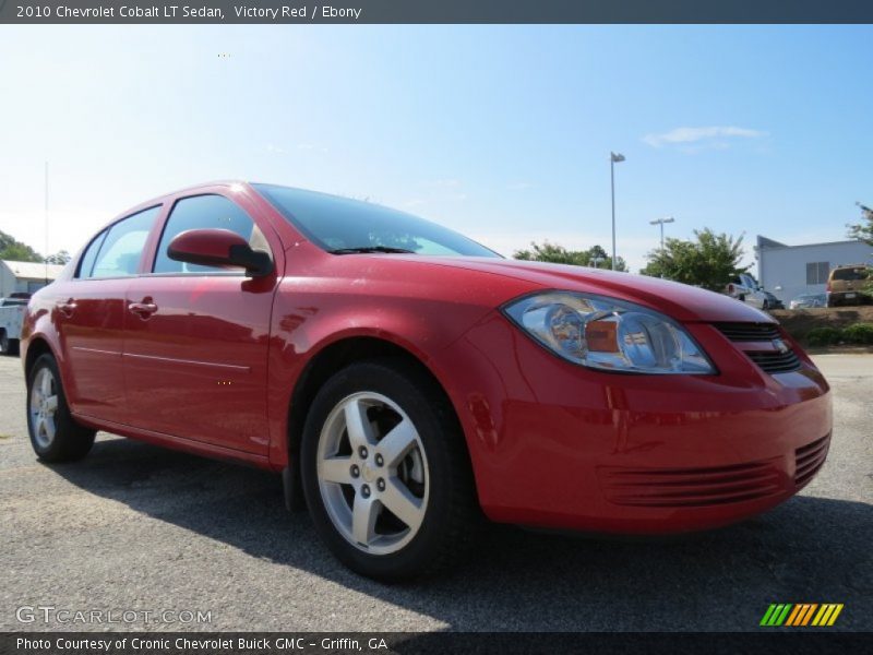 Victory Red / Ebony 2010 Chevrolet Cobalt LT Sedan