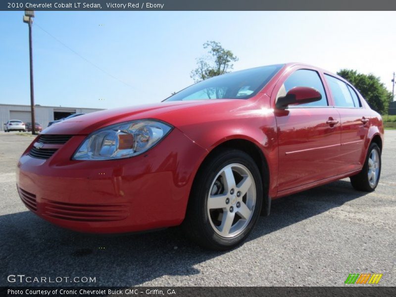 Victory Red / Ebony 2010 Chevrolet Cobalt LT Sedan