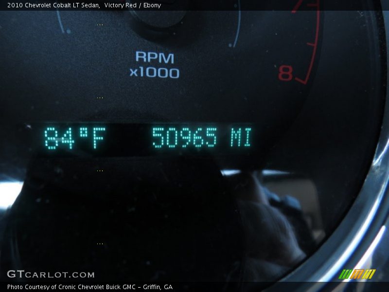 Victory Red / Ebony 2010 Chevrolet Cobalt LT Sedan