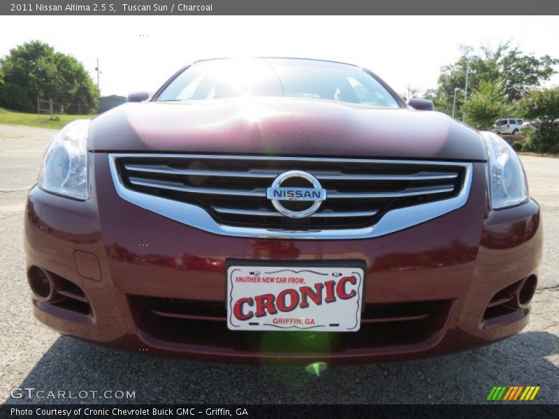 Tuscan Sun / Charcoal 2011 Nissan Altima 2.5 S
