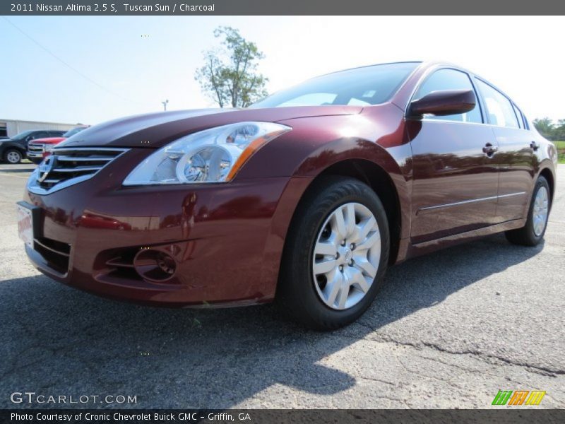 Tuscan Sun / Charcoal 2011 Nissan Altima 2.5 S