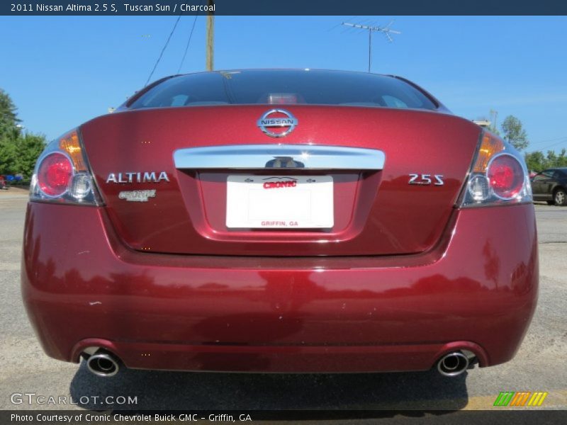 Tuscan Sun / Charcoal 2011 Nissan Altima 2.5 S