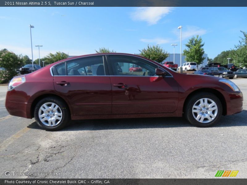 Tuscan Sun / Charcoal 2011 Nissan Altima 2.5 S