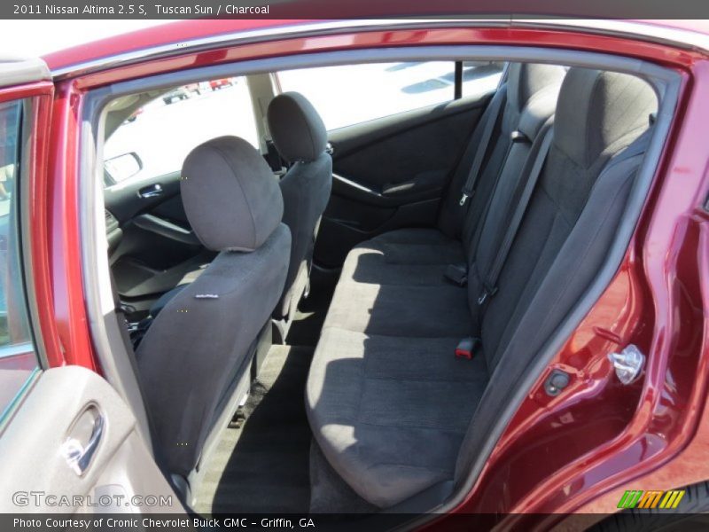 Rear Seat of 2011 Altima 2.5 S