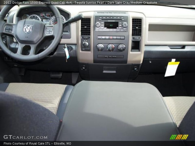 Dashboard of 2012 Ram 1500 Express Quad Cab 4x4