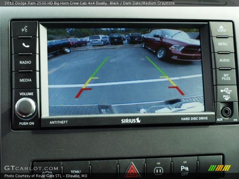 Black / Dark Slate/Medium Graystone 2012 Dodge Ram 3500 HD Big Horn Crew Cab 4x4 Dually