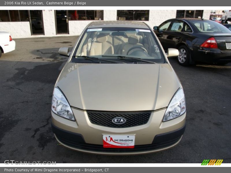 Cashmere Beige / Beige 2006 Kia Rio LX Sedan