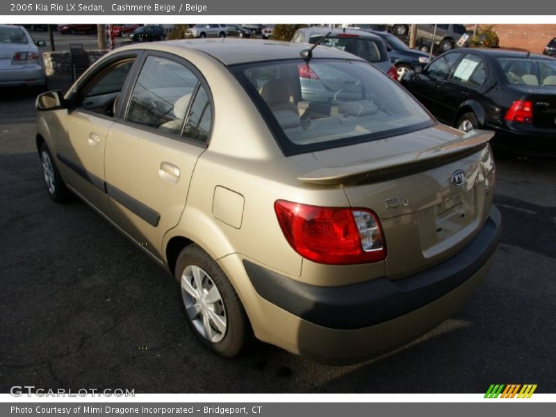 Cashmere Beige / Beige 2006 Kia Rio LX Sedan