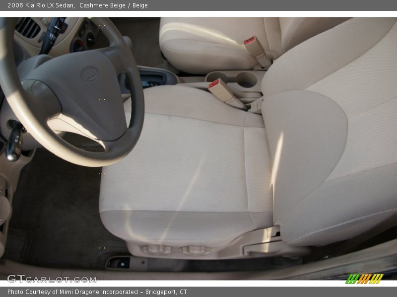 Cashmere Beige / Beige 2006 Kia Rio LX Sedan