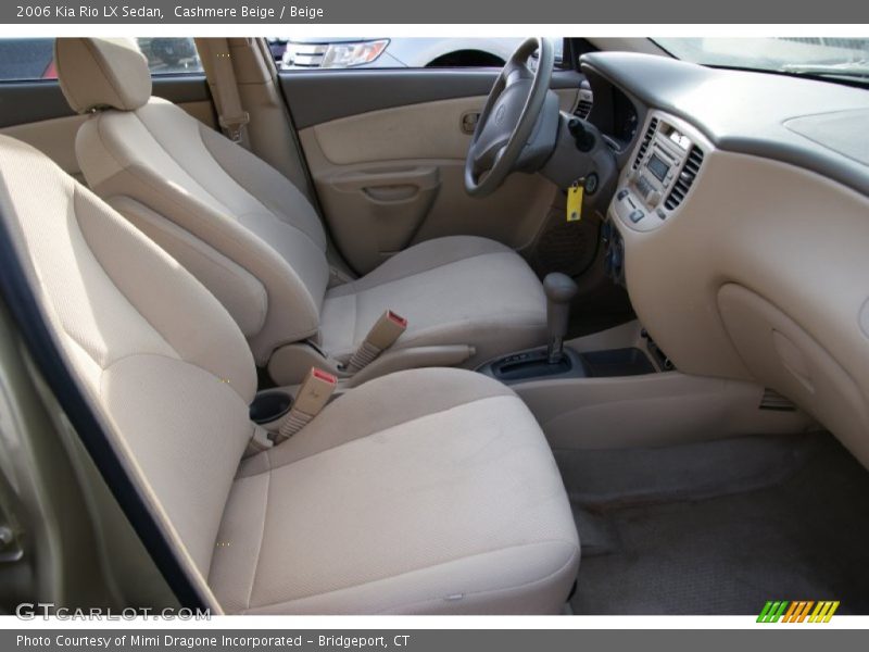 Cashmere Beige / Beige 2006 Kia Rio LX Sedan