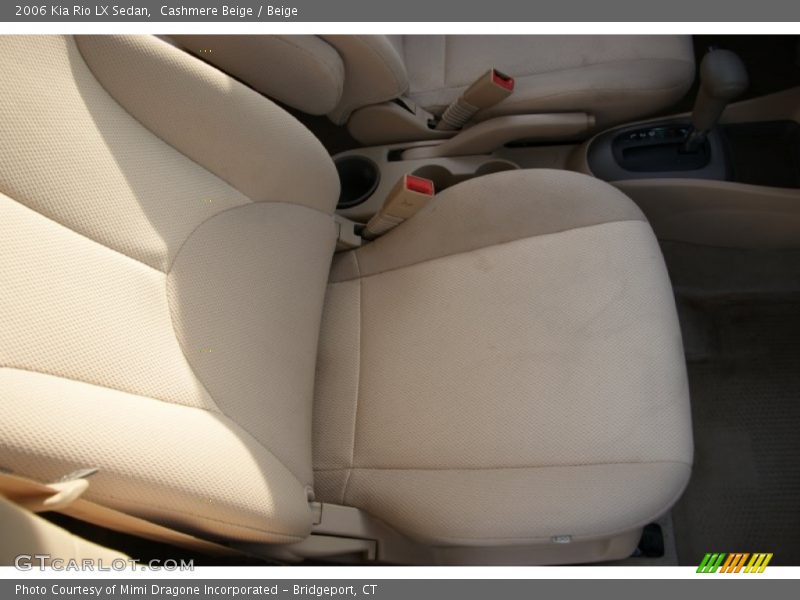 Cashmere Beige / Beige 2006 Kia Rio LX Sedan