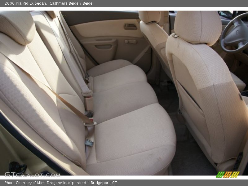 Cashmere Beige / Beige 2006 Kia Rio LX Sedan