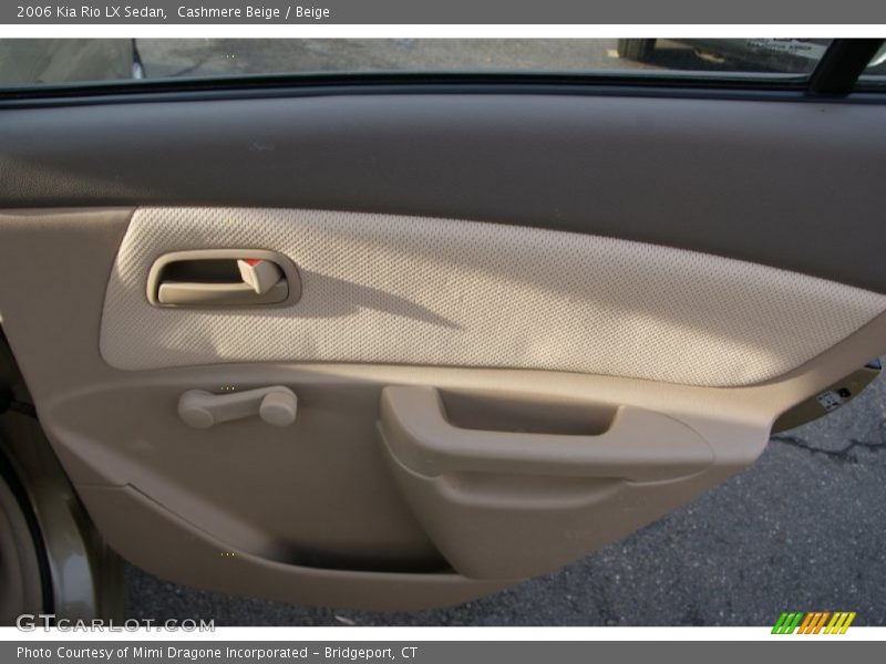 Cashmere Beige / Beige 2006 Kia Rio LX Sedan