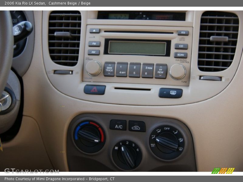 Cashmere Beige / Beige 2006 Kia Rio LX Sedan