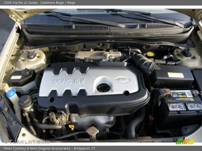 Cashmere Beige / Beige 2006 Kia Rio LX Sedan