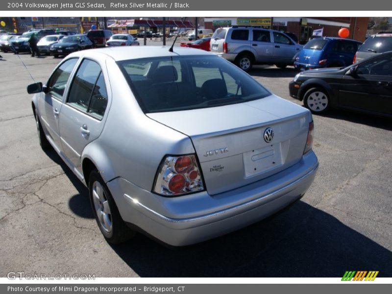 Reflex Silver Metallic / Black 2004 Volkswagen Jetta GLS Sedan