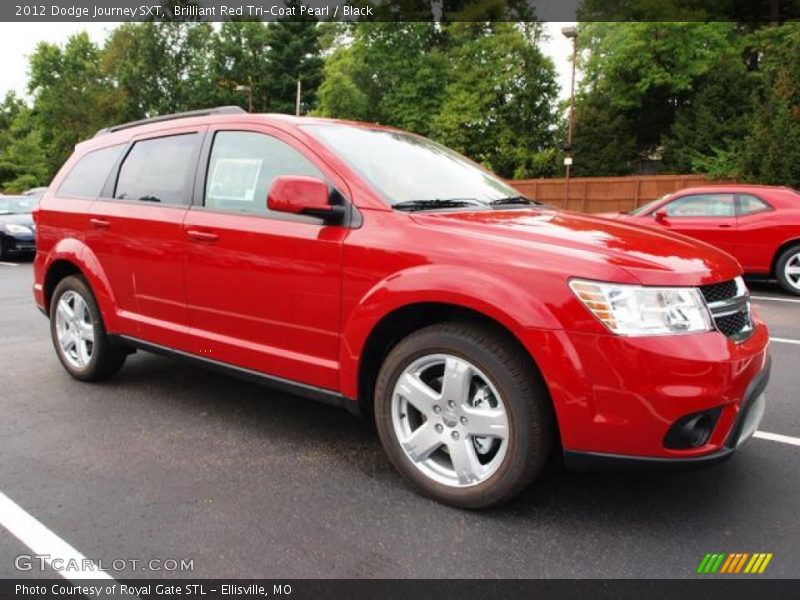  2012 Journey SXT Brilliant Red Tri-Coat Pearl