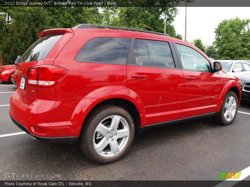  2012 Journey SXT Brilliant Red Tri-Coat Pearl