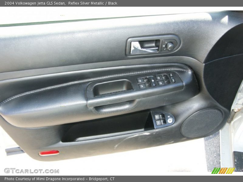 Reflex Silver Metallic / Black 2004 Volkswagen Jetta GLS Sedan