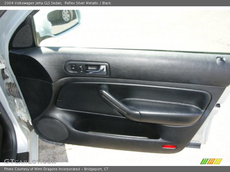 Reflex Silver Metallic / Black 2004 Volkswagen Jetta GLS Sedan
