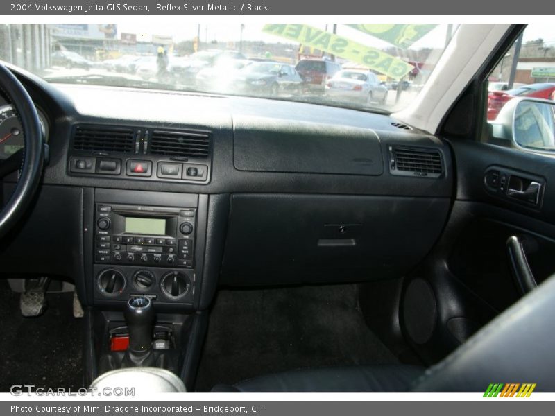 Reflex Silver Metallic / Black 2004 Volkswagen Jetta GLS Sedan
