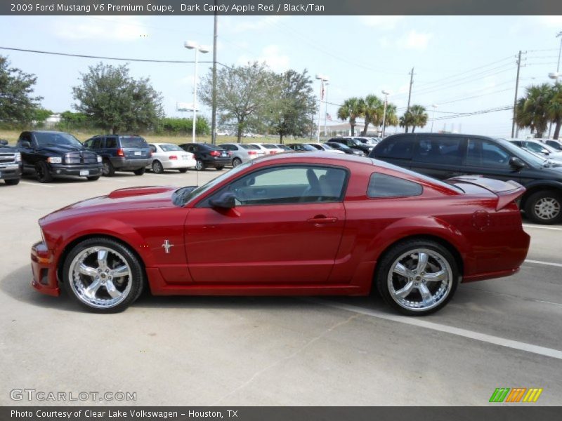  2009 Mustang V6 Premium Coupe Dark Candy Apple Red