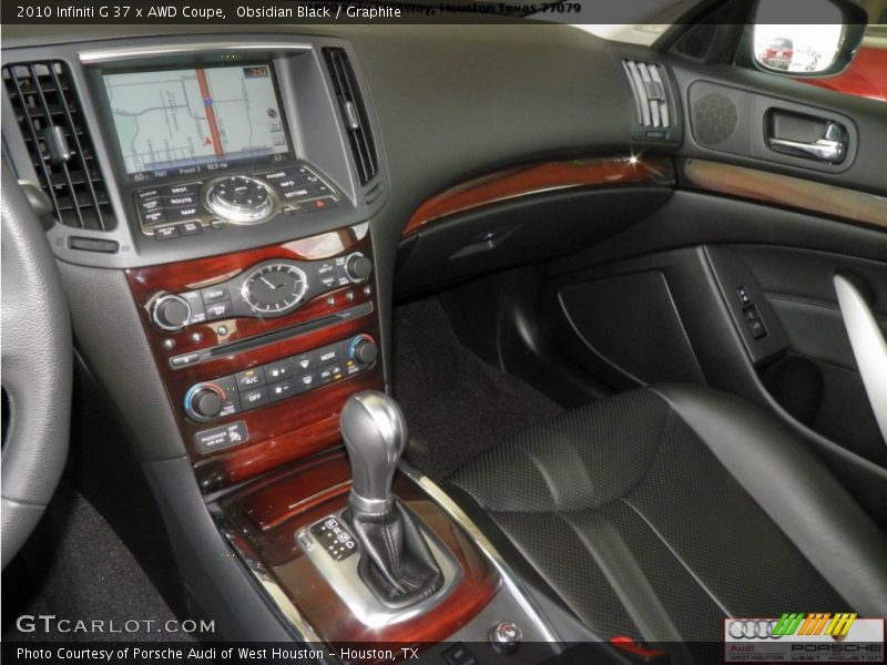 Obsidian Black / Graphite 2010 Infiniti G 37 x AWD Coupe
