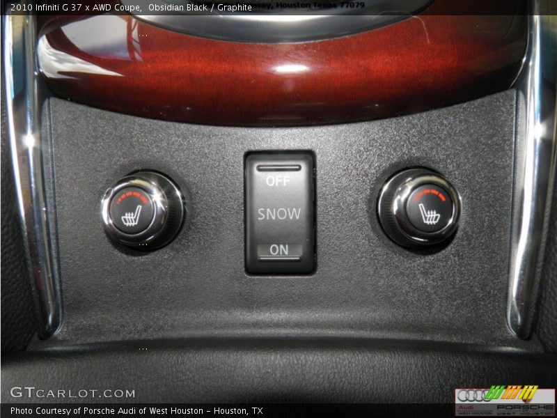 Obsidian Black / Graphite 2010 Infiniti G 37 x AWD Coupe