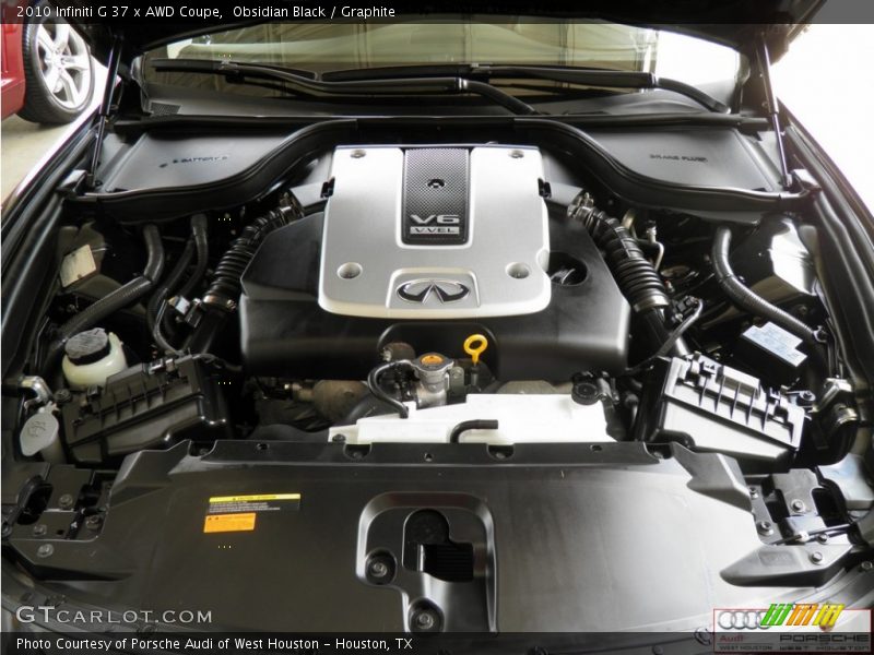 Obsidian Black / Graphite 2010 Infiniti G 37 x AWD Coupe