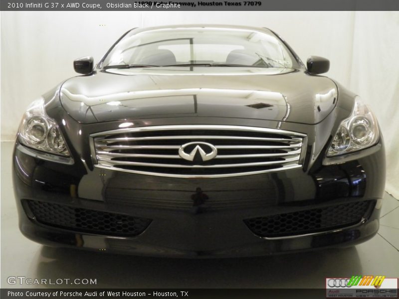 Obsidian Black / Graphite 2010 Infiniti G 37 x AWD Coupe