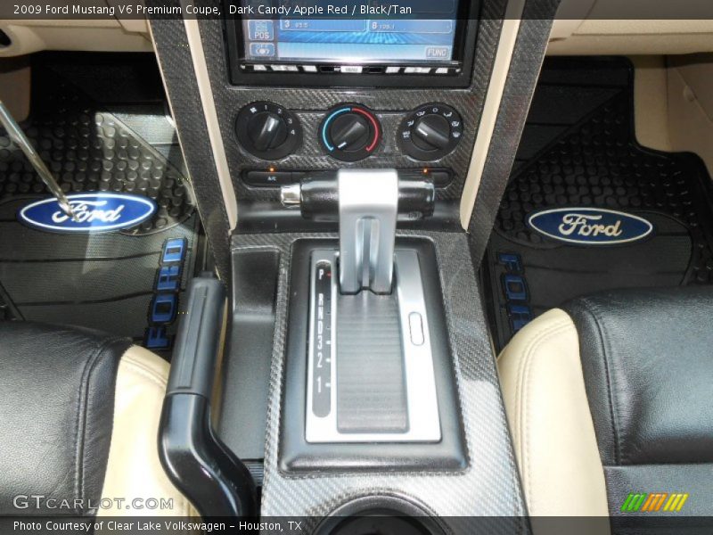 Dark Candy Apple Red / Black/Tan 2009 Ford Mustang V6 Premium Coupe