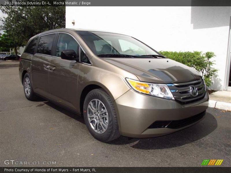 Mocha Metallic / Beige 2012 Honda Odyssey EX-L