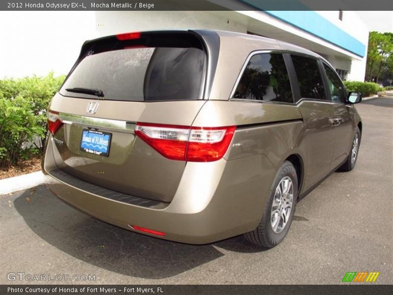 Mocha Metallic / Beige 2012 Honda Odyssey EX-L