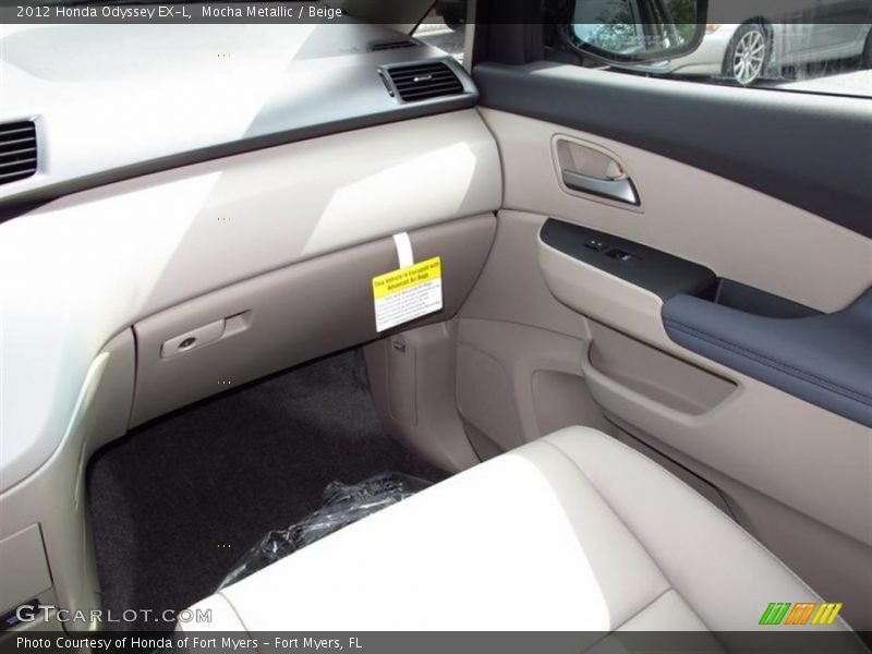 Mocha Metallic / Beige 2012 Honda Odyssey EX-L