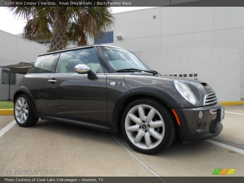 Royal Grey Metallic / Black/Panther Black 2006 Mini Cooper S Hardtop