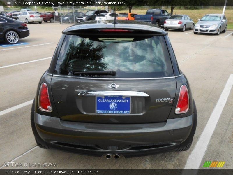 Royal Grey Metallic / Black/Panther Black 2006 Mini Cooper S Hardtop