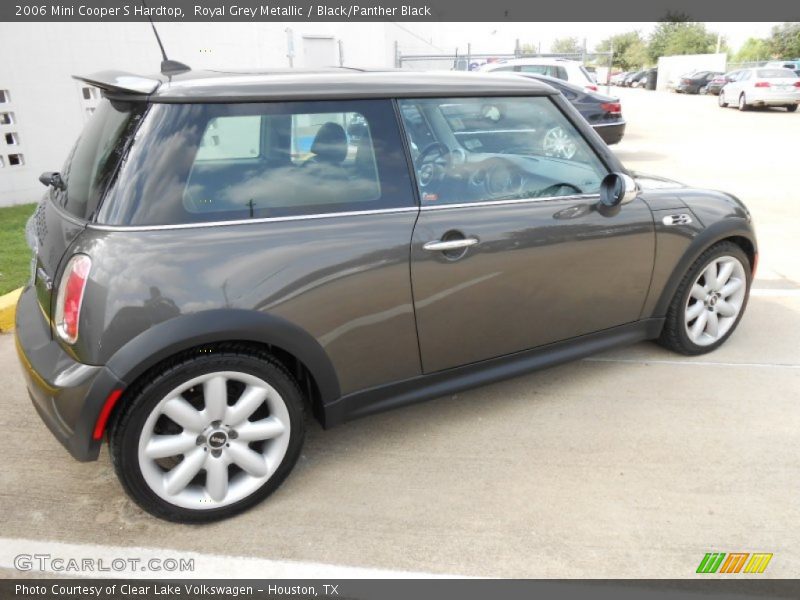 Royal Grey Metallic / Black/Panther Black 2006 Mini Cooper S Hardtop