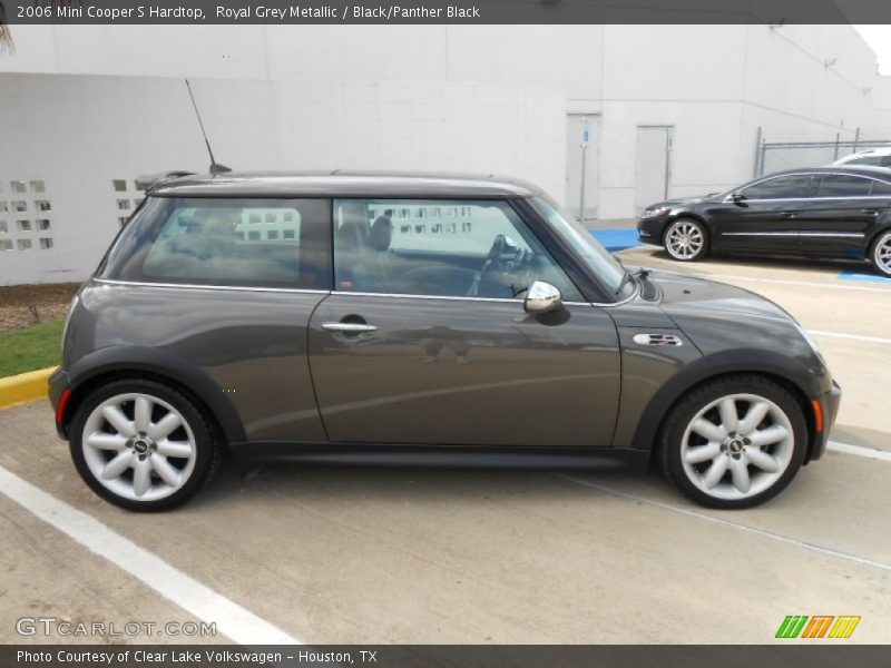 Royal Grey Metallic / Black/Panther Black 2006 Mini Cooper S Hardtop