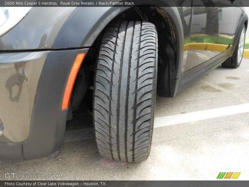 Royal Grey Metallic / Black/Panther Black 2006 Mini Cooper S Hardtop