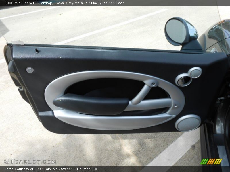 Royal Grey Metallic / Black/Panther Black 2006 Mini Cooper S Hardtop