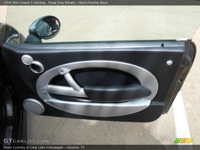 Royal Grey Metallic / Black/Panther Black 2006 Mini Cooper S Hardtop