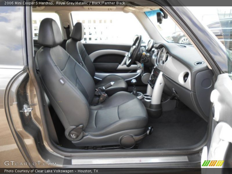 Royal Grey Metallic / Black/Panther Black 2006 Mini Cooper S Hardtop