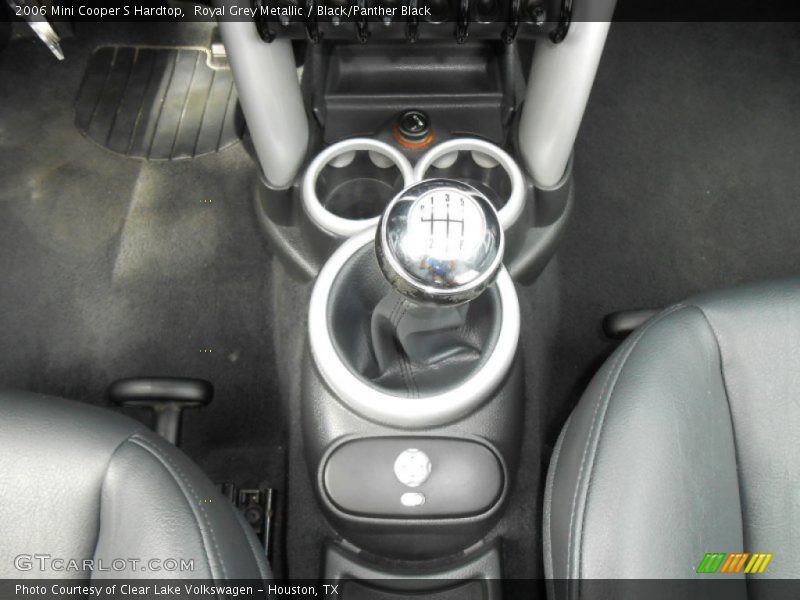 Royal Grey Metallic / Black/Panther Black 2006 Mini Cooper S Hardtop