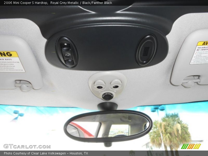 Royal Grey Metallic / Black/Panther Black 2006 Mini Cooper S Hardtop