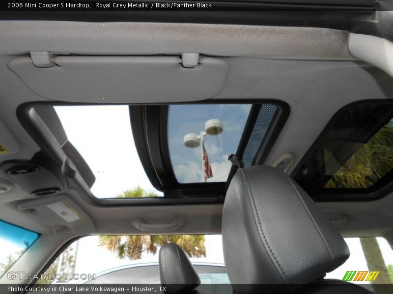 Royal Grey Metallic / Black/Panther Black 2006 Mini Cooper S Hardtop
