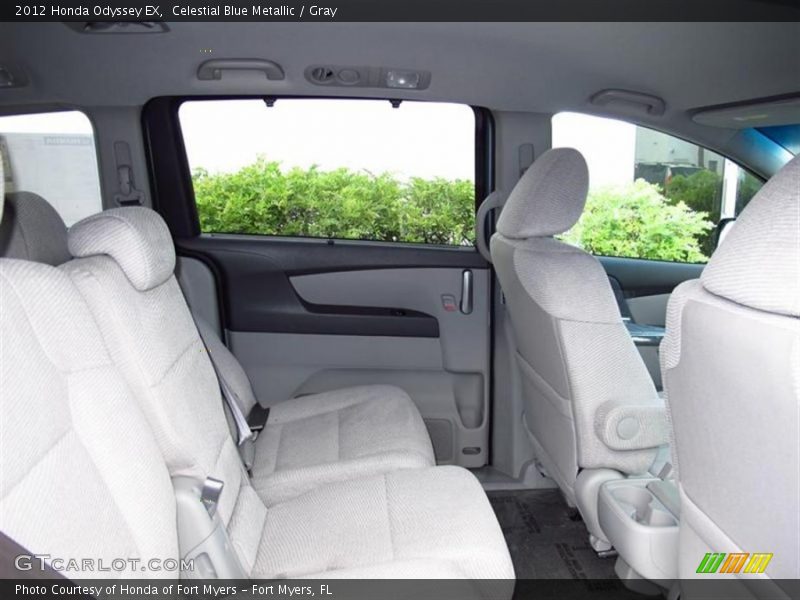 Celestial Blue Metallic / Gray 2012 Honda Odyssey EX
