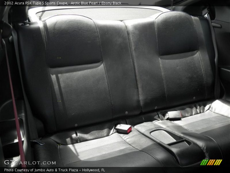 Rear Seat of 2002 RSX Type S Sports Coupe