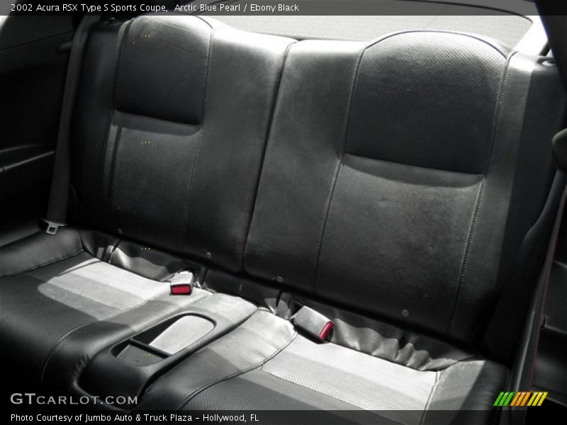 Rear Seat of 2002 RSX Type S Sports Coupe