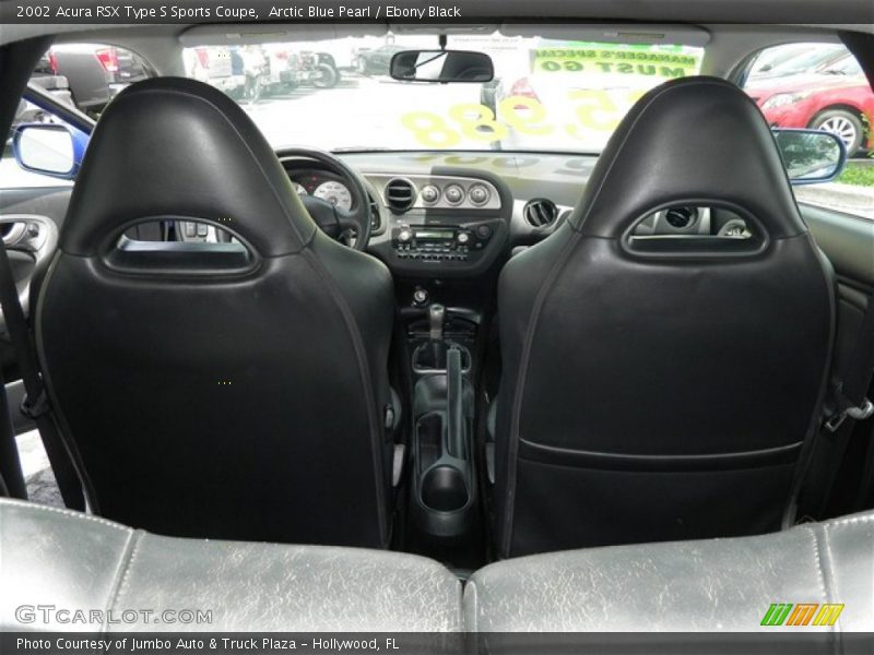  2002 RSX Type S Sports Coupe Ebony Black Interior